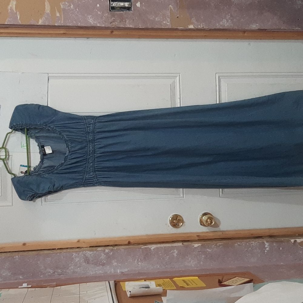 Blue Jean Dress Maxi
